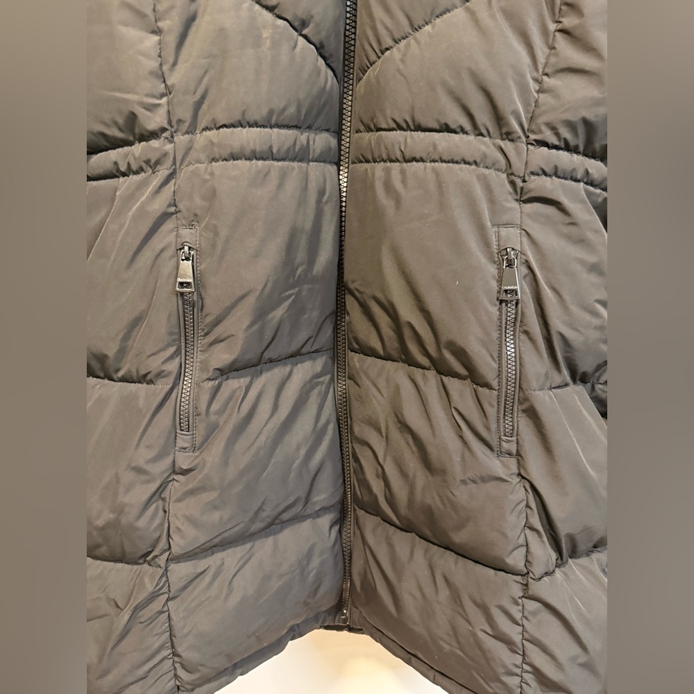 Calvin Kline Women’s Black Long Puffer Coat - Size XL - Picture 2 of 13